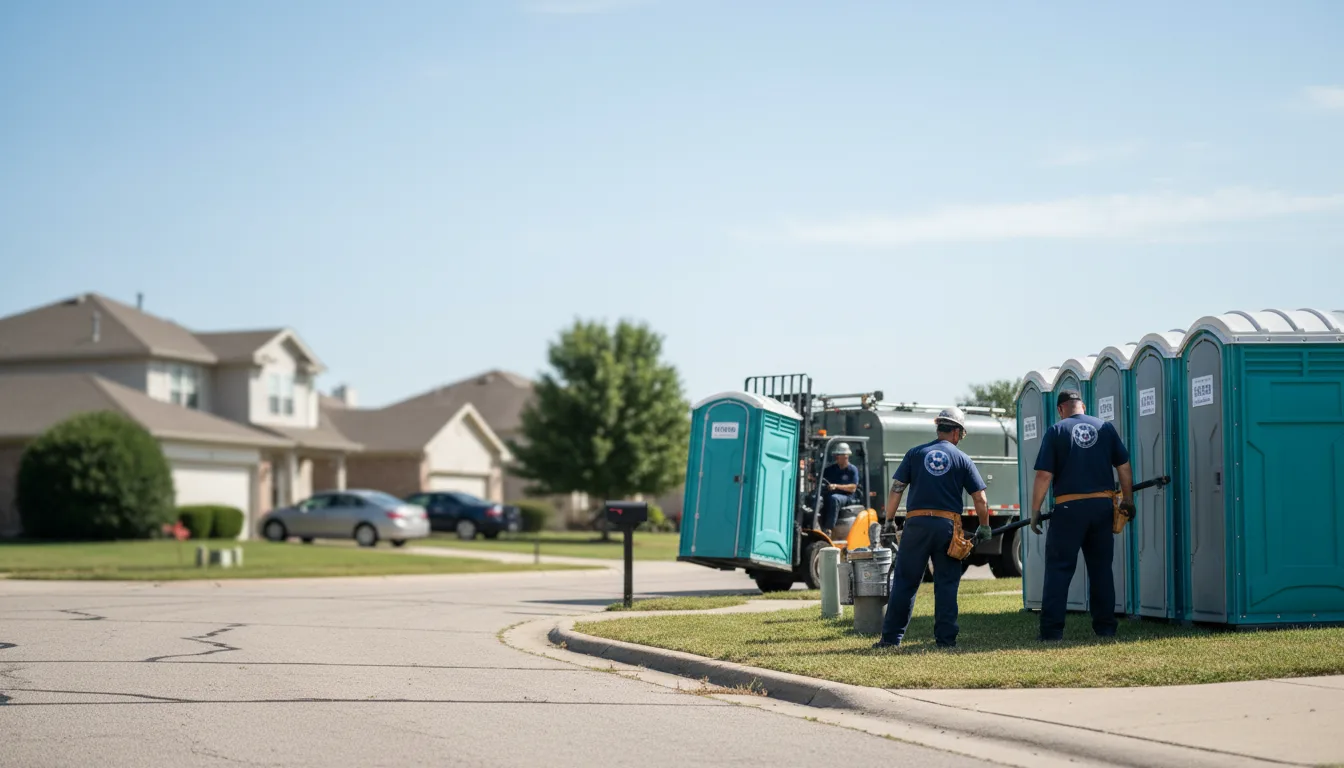 Porta Potty Rental in Hustle, VA near me